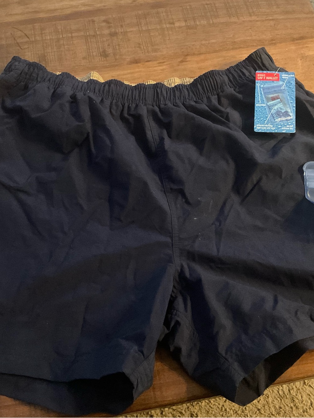 New with Tags Men’s Large St. John's Bay Navy Swim Trunks